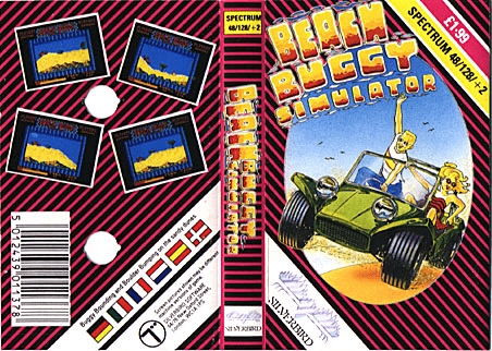 Beach Buggy Simulator box art for ZX Spectrum